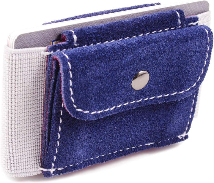 MakakaOnTheRun Slim Wallet Kartenetui mit Münzfach, Kartenhalter, Kreditkartenetui, Slim Wallet, Gel