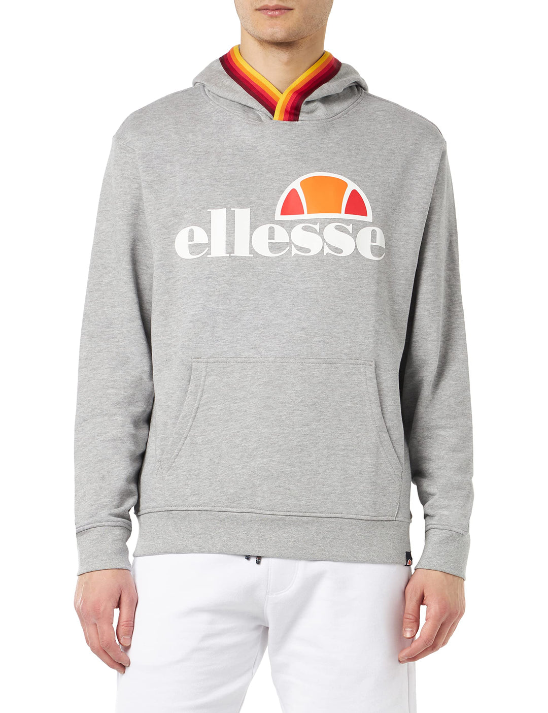 Ellesse Herren Hoodie Sweatshirt M Grey Melange, M Grey Melange