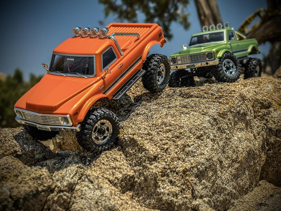 HOBBYPLUS CR18P EVO 2 Rock RC Crawler - 1/18 Scale Mini RC Crawler mit Zwei-Gang-Getriebe, Ganzmetal