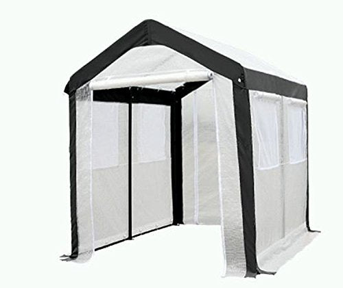 TrendLine Ersatzplane für Foliengewächshaus 240 x 180 x 230 cm Gewächshausplane