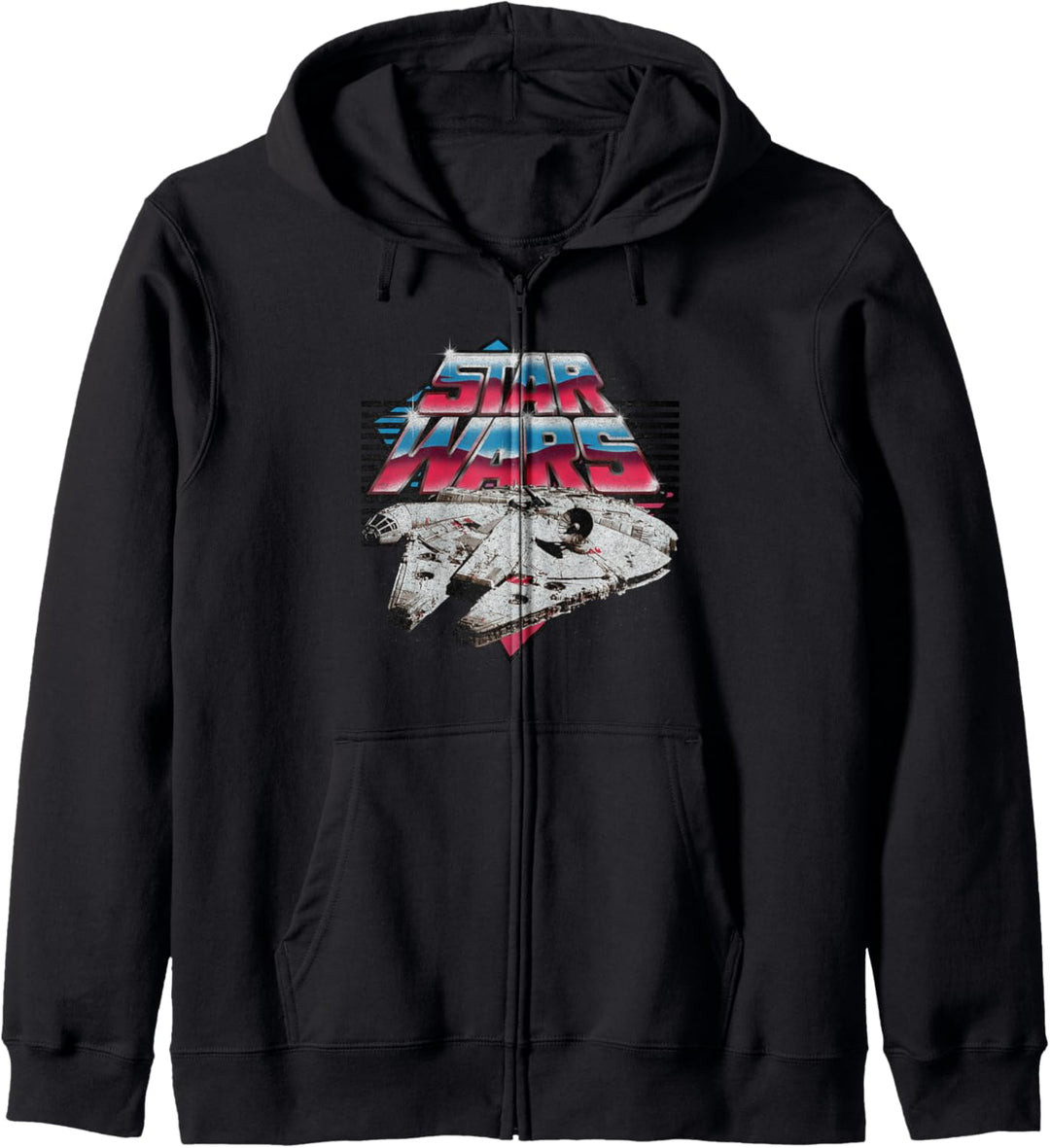 Star Wars Millennium Falcon Chrome Logo Kapuzenjacke