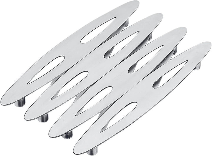 WMF Hot-Pot Topfuntersetzer ausziehbar 22 x 14 cm, Cromargan Edelstahl mattiert, Untersetzer für Töp