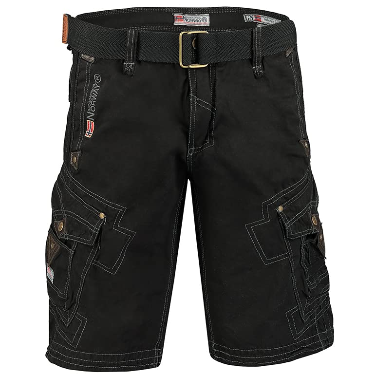 Geographical Norway Herren Cargo Short Sommer Bermuda Kurze Hose Shorts Brandiing- Production S Schw