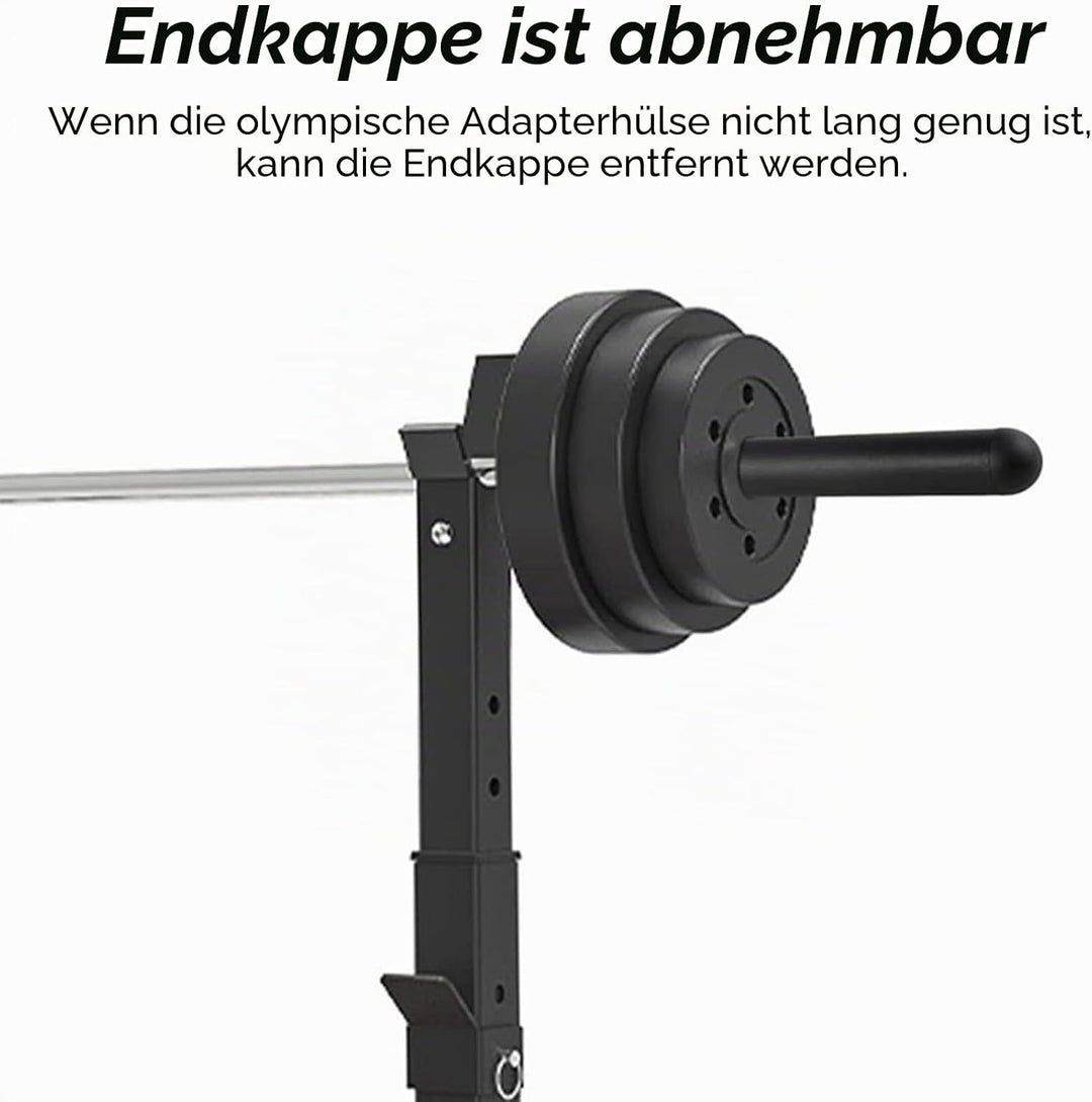 Olympic Adapter Sleeve, PP-Hanteladapter Zusätzliches Verbindungsstück für die Umrechnung von Hantel