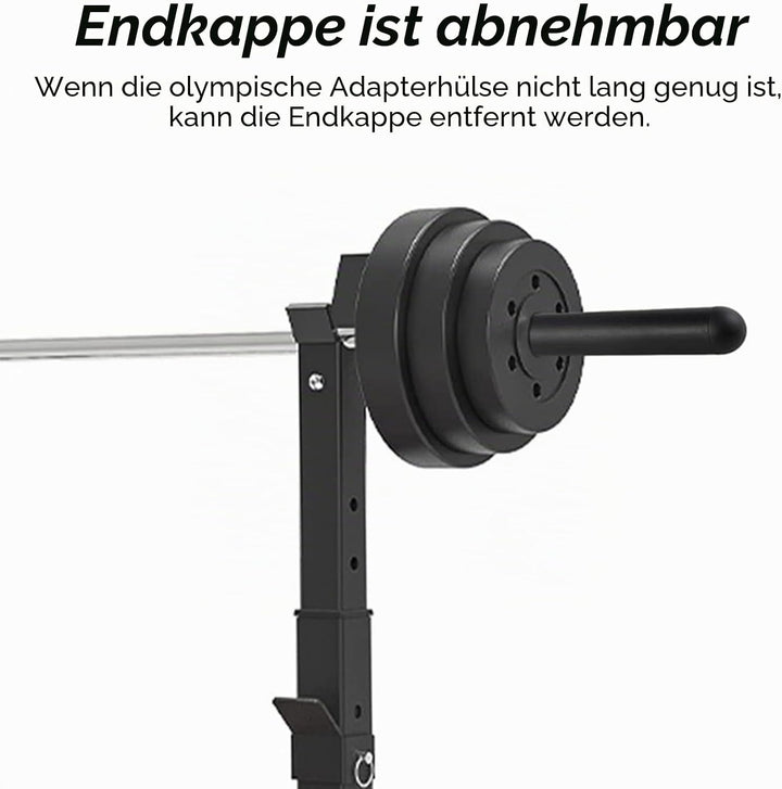 Olympic Adapter Sleeve, PP-Hanteladapter Zusätzliches Verbindungsstück für die Umrechnung von Hantel