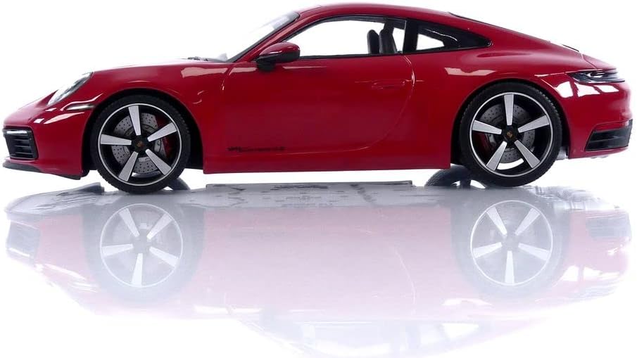 Minichamps 155067326 1:18 Porsche 911 Carrera 4S-2019-Red Collectible Miniaturauto, rot