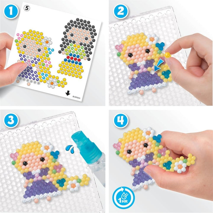 Aquabeads 31773 Kreativ Würfel - Disney Prinzessinnen - Bastelset, Kreativ W&amp;