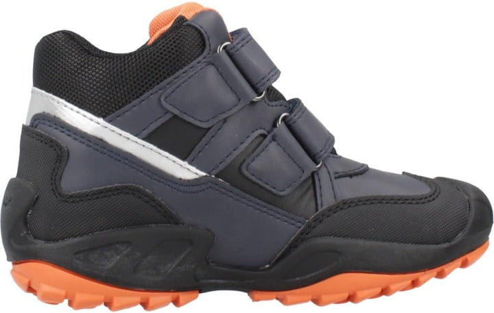 Geox Jungen J New Savage Boy B A Sneaker 24 EU Blau, 24 EU Blau