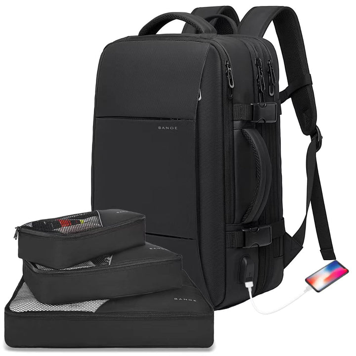 BANGE Reiserucksack, Handgepäck Rucksack Strapazierfähige Convertible Duffle Bag Fit für 17,3-Zoll-L
