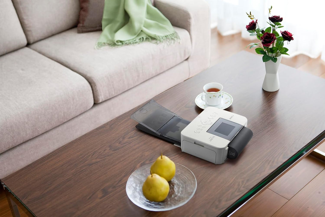 Canon SELPHY CP1000 Fotodrucker, Direktdruck von Kameras, Speicherkarten oder USB-Sticks, weiss