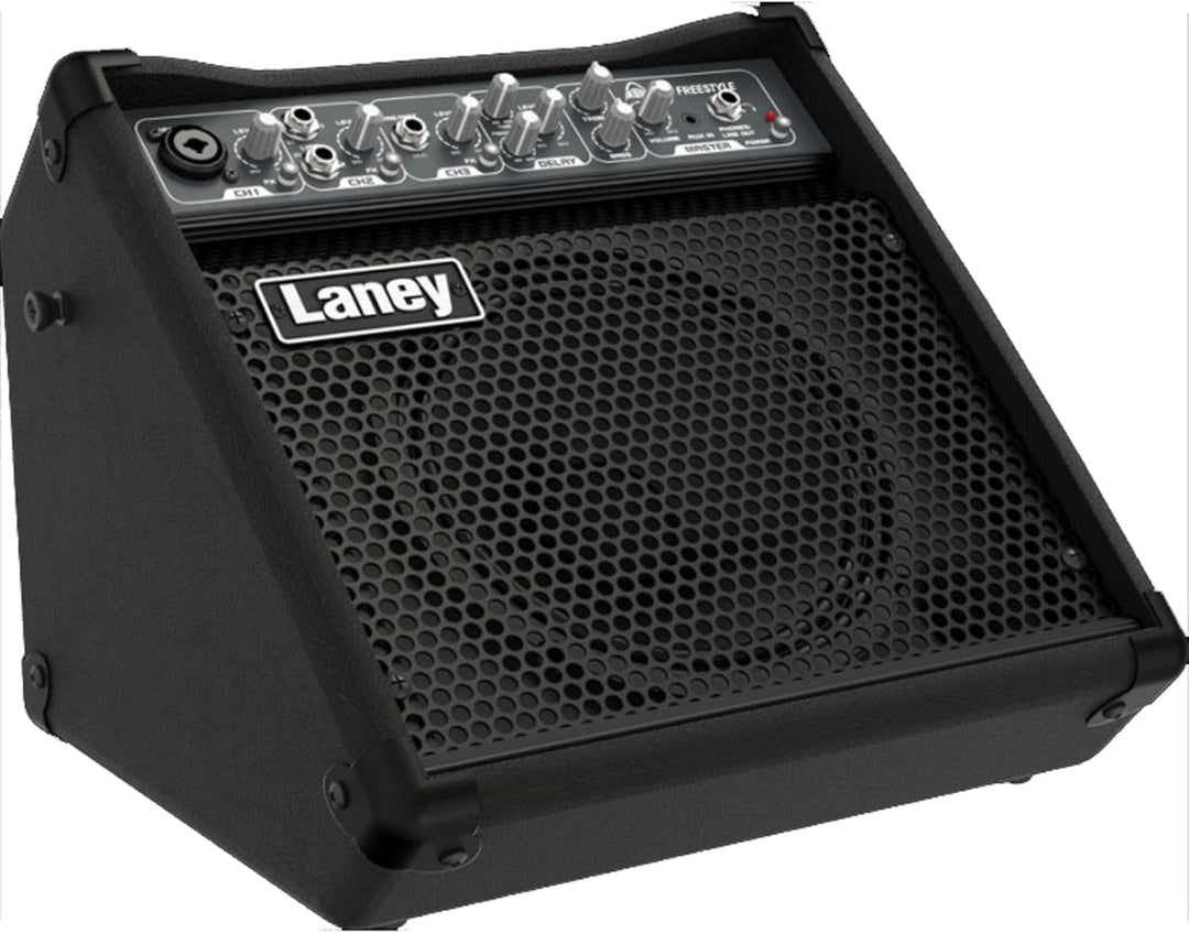 Laney AUDIOHUB Series AH-FREESTYLE - Multi-Input Portable Combo Amp - 5W - Mains or Battery Power 5
