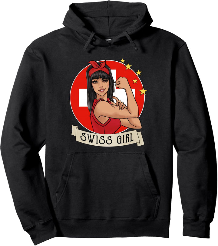 Schweizerin Schweiz Pullover Hoodie
