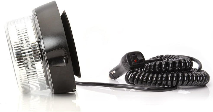 LED-MARTIN R65 BRILAR Design Rundumkennleuchte - klar/gelb - bis 250 km/h