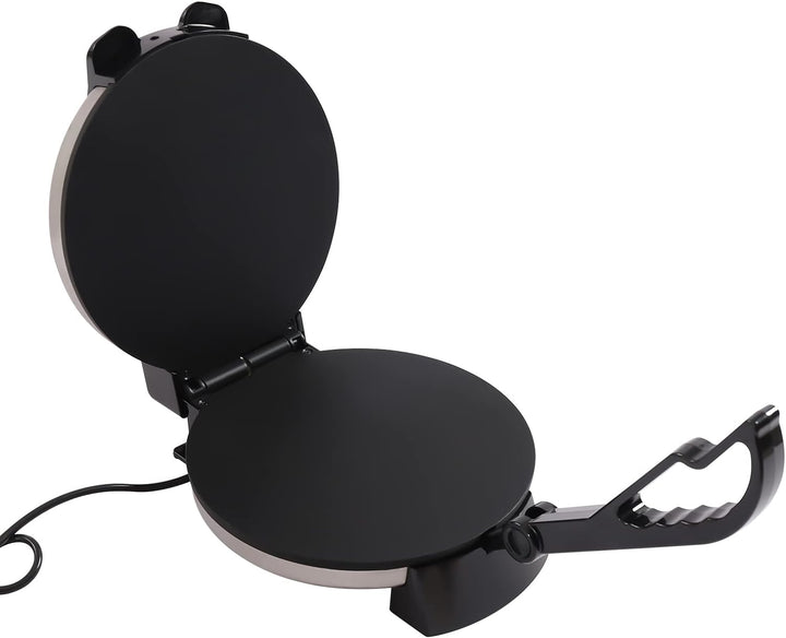 Chapati Maker, 220V Tortilla Presse 32 cm, Antihaftbeschichtung, Roti Maker mit Temperaturregelung,