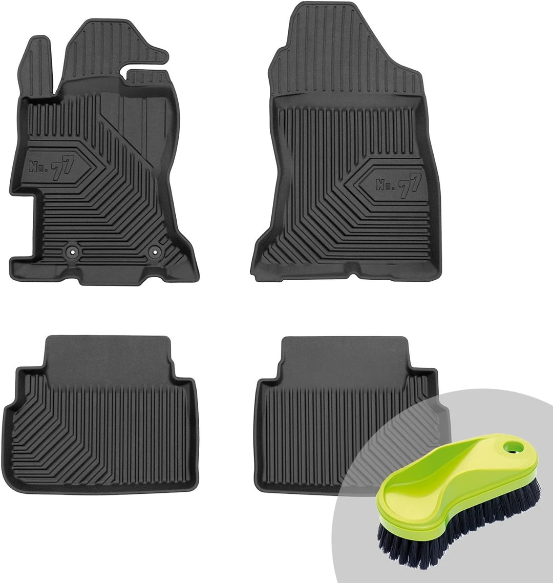 FROGUM No.77 Gummimatten Ganzjahresset von Auto Fussmatten Autofussmatten für Subaru Impreza V ab 20
