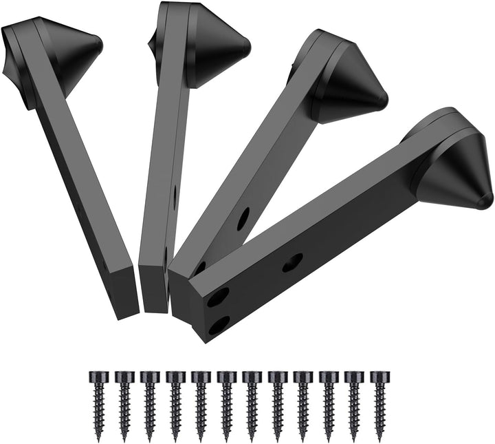 4 Stücke Lautsprecher Spikes Aluminium Spike Absorber Isolation Lautsprecher Spike Ständer,Stossfest