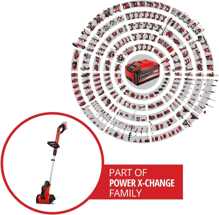 Einhell Akku-Oberflächenbürste PICOBELLA Power X-Change (Lithium-Ionen 18V, multifunktionell, integr