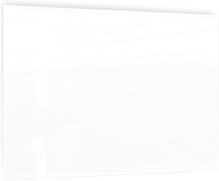 ALLboards Glasboard Magnetisch Weiss 60x40cm, Rahmenlos, Glastafel, Magnettafel, Gehärtetes Glas, We