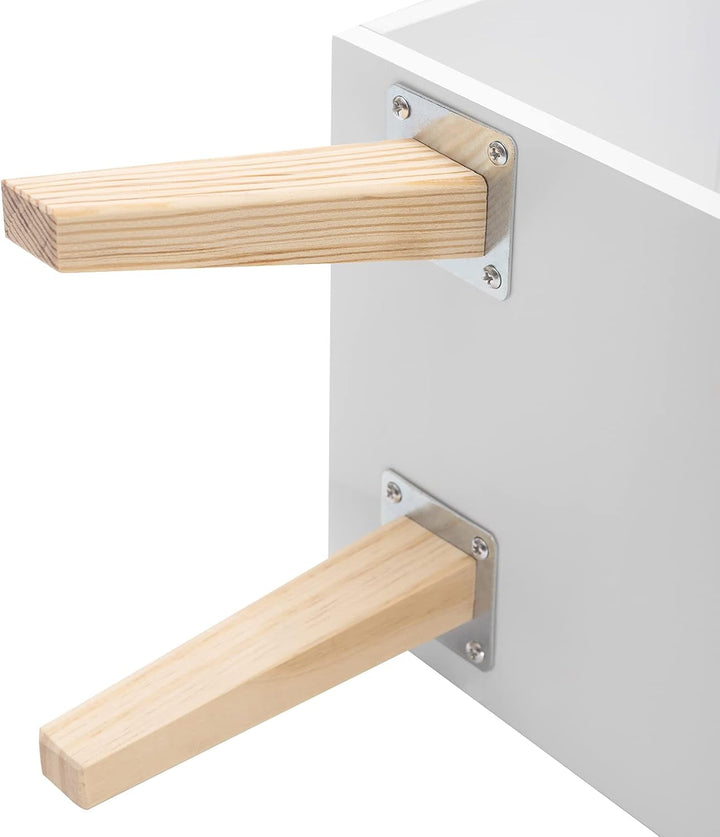 WOLTU Kinder Bücherregal Standregal Hausform Regal Kinderregal Aufbewahrungsregal für Kinder Kinderz