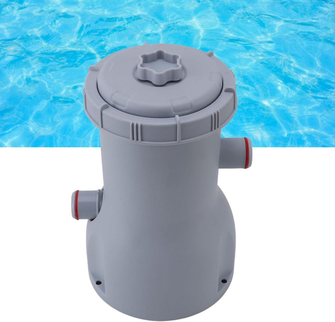 Kartuschenfilterpumpen-Set, 35 W, 530 GPH Pumpendurchflussrate, ABS-Klarfilterpumpensystem für Oberi