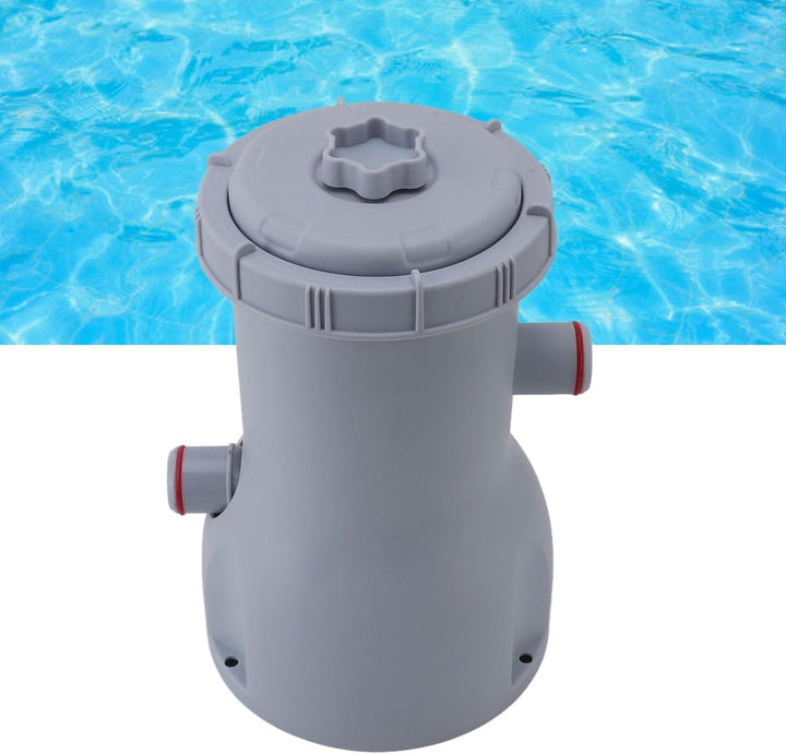 Kartuschenfilterpumpen-Set, 35 W, 530 GPH Pumpendurchflussrate, ABS-Klarfilterpumpensystem für Oberi