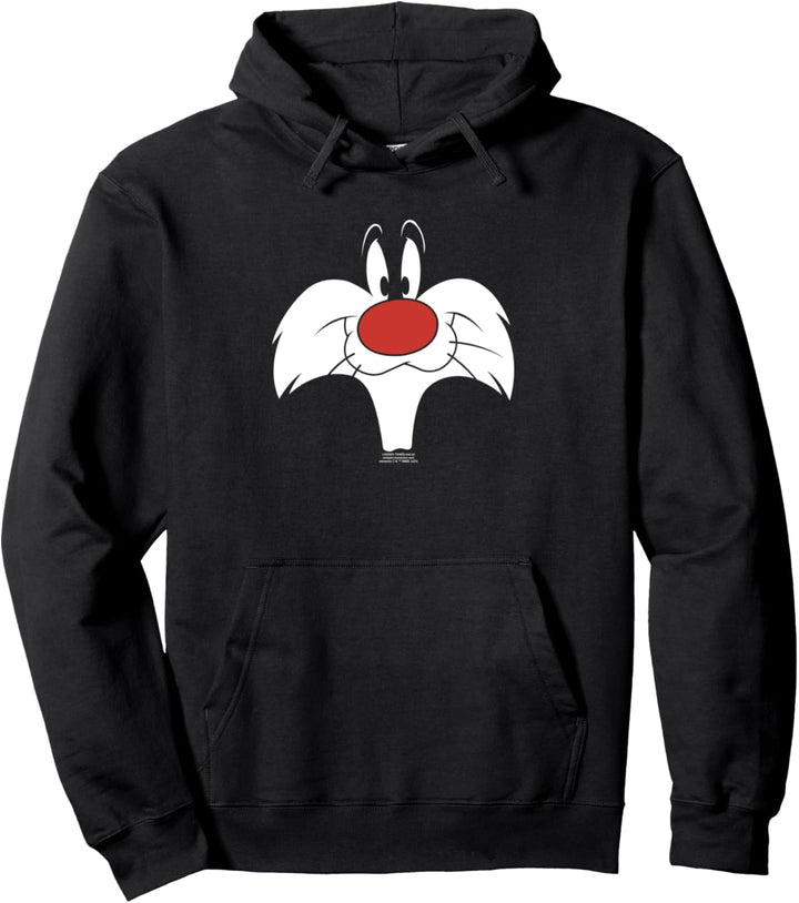 Looney Tunes Sylvester Big Face Pullover Hoodie