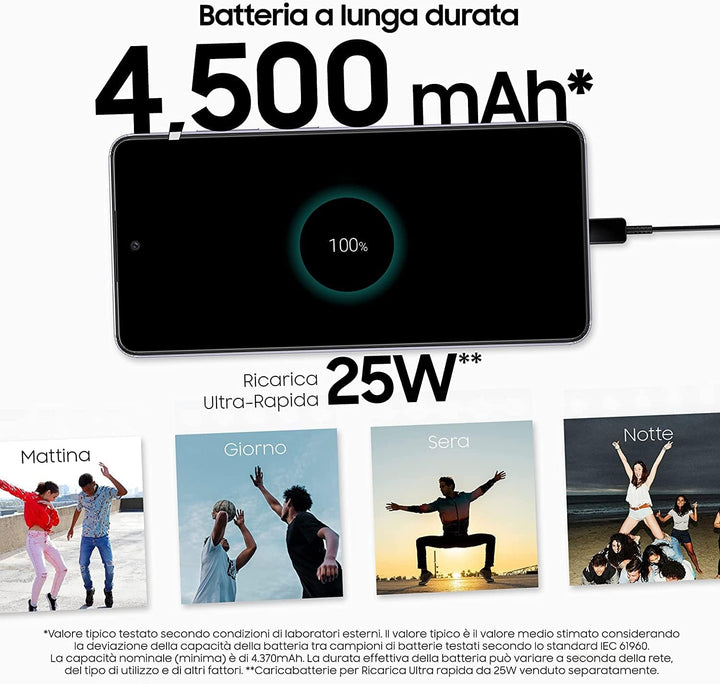 Samsung A52S 5G 128GB DS Awesome Violet EU Alle Träger black 12 GB, Alle Träger black 12 GB