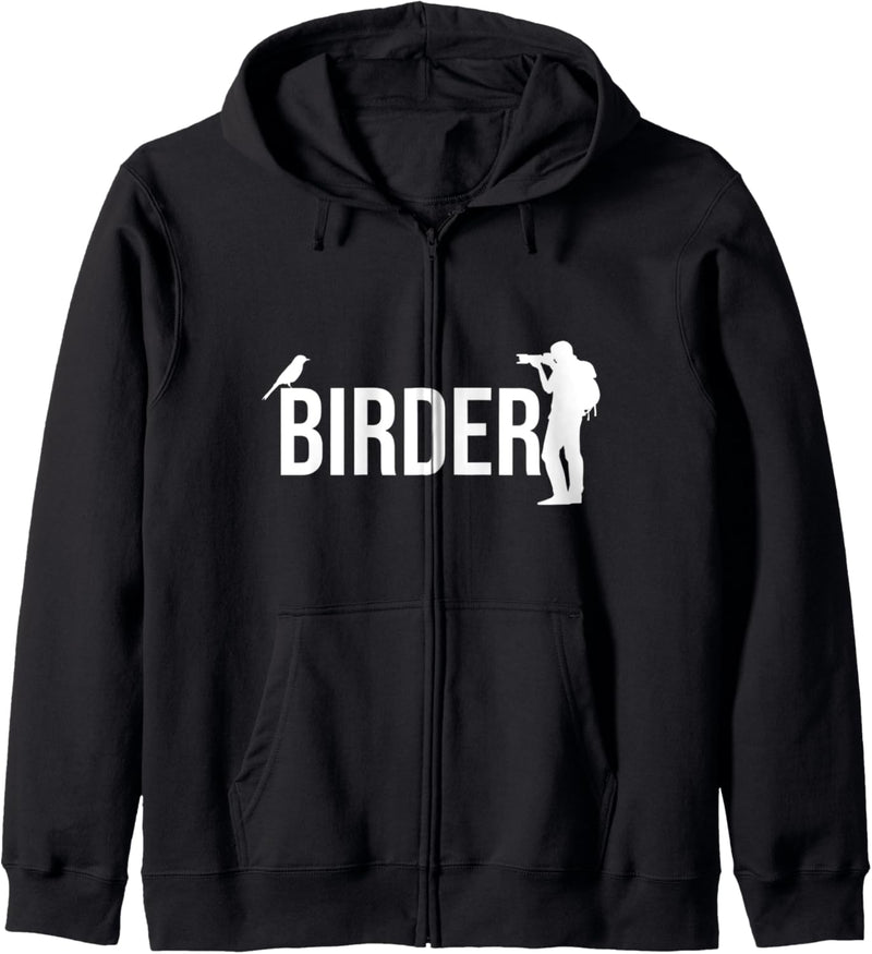 Birding Birdwatcher Gift Retro Style Kapuzenjacke