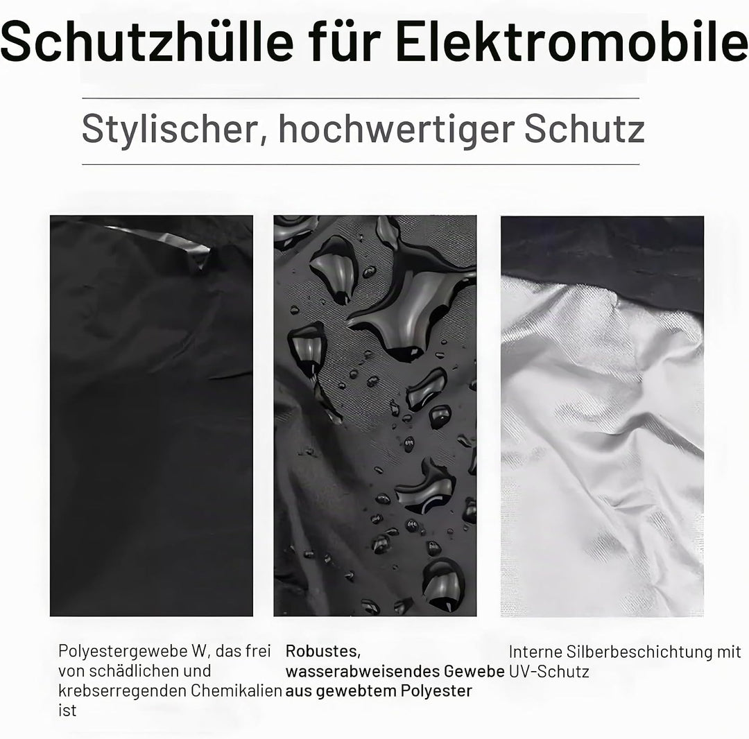 Elektromobil Abdeckhauben Wasserdichte Abdeckung für Mobilitätsroller 210D Oxford Roller Abdeckhaube