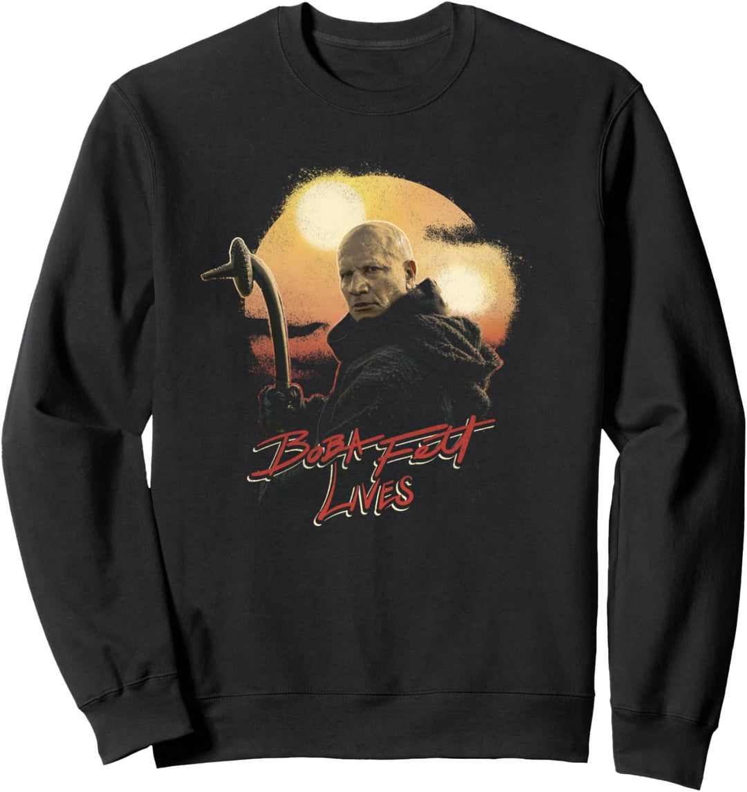 Star Wars: The Mandalorian Boba Fett Lives R14 Sweatshirt