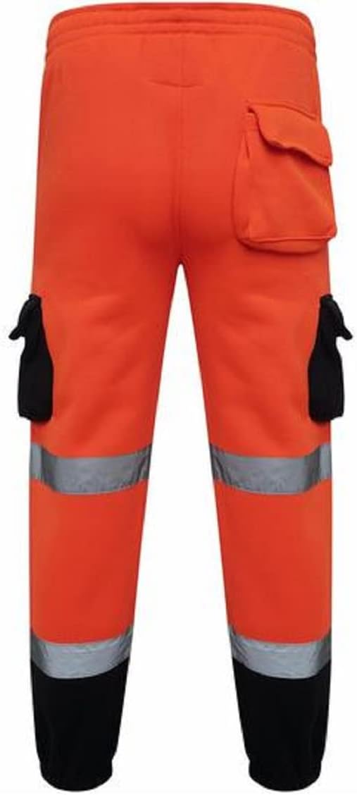 Romaans Hi Vis Jogginghose Hohe Sichtbarkeit Combat Cargo Dicke Hose Reflektierendes Band Sicherheit