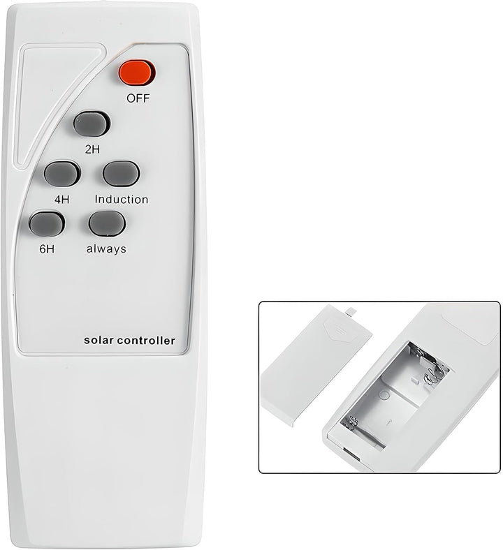 Retoo Solar Strassenlampe mit Motion Sensor, Wasserdichtes 6000K Weiss LED Strassenlaterne mit Fernb