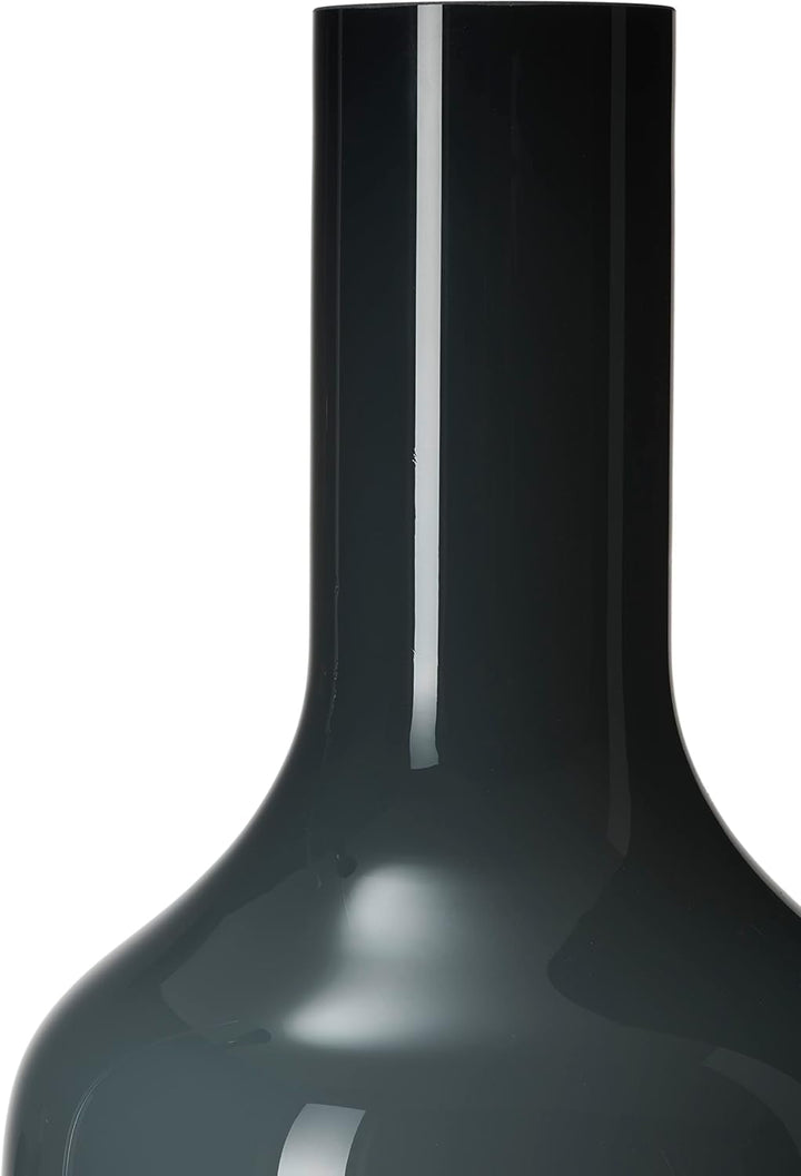 LEONARDO HOME Vase MILANO 041579, Glas, Grau Grau 50 cm, Grau 50 cm