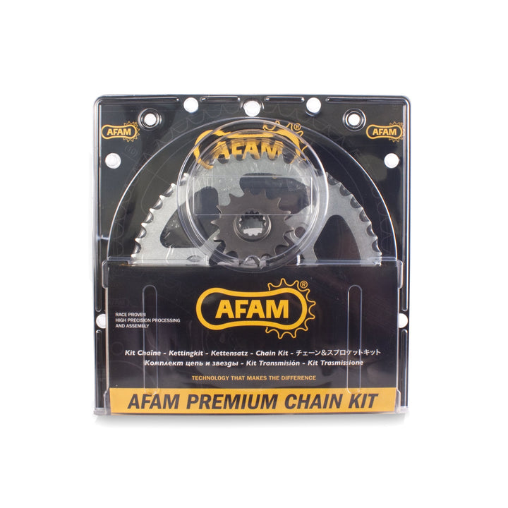 Afam Kettensatz Stahl Kit für BETA RR 50 (Motard Spoke Wheel)(Motard Track Spoke Wheels)(Motard Trac