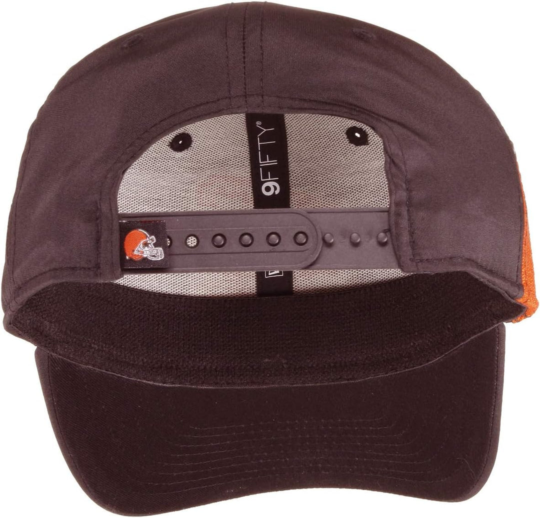 New Era NFL Cap 9fifty verstellbar Snapback Sideline American Football 2019 2020 Browns-Brown S-M, B