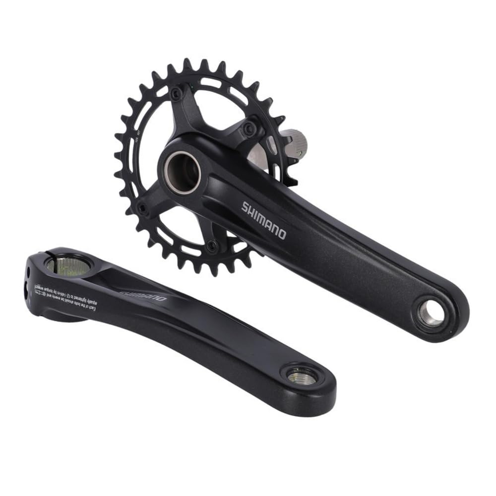 SHIMANO FC-MT510-1 Kettenradgarnitur (12-Fach | 30 Zähne | 175mm | 2-teilig | o.Lagerschale) Schwarz