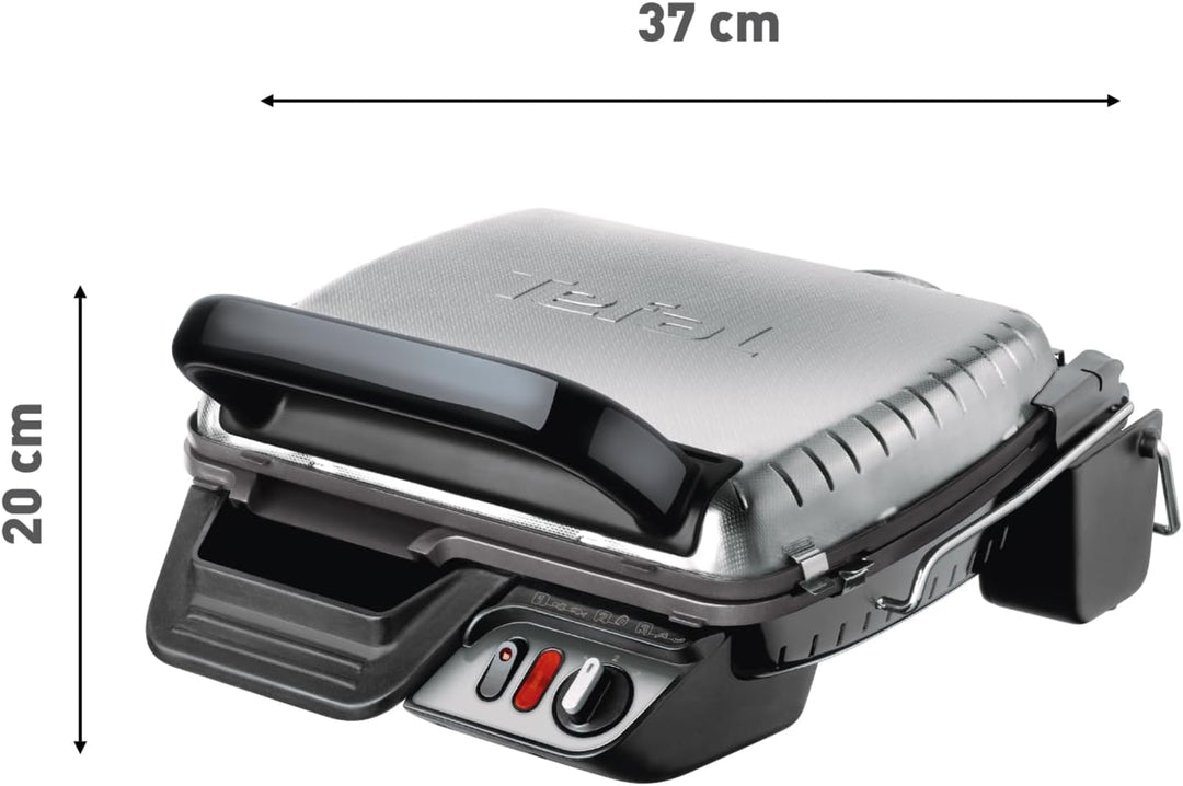 Tefal GC3060 3in1 Kontaktgrill | mit Überback-Funktion | doppelte Grillfläche wenn aufgeklappt als T