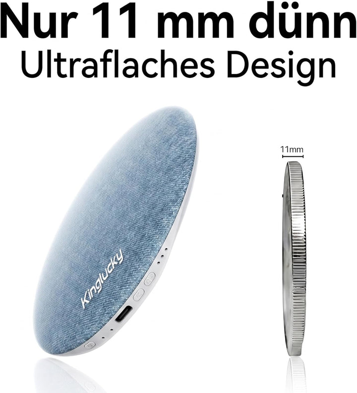 Kinglucky X50 Kissenlautsprecher Bluetooth Pillow Speaker für unter dem Kopfkissen, mit Weissem Raus