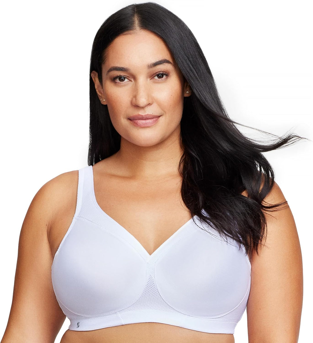 Glamorise Damen Vollschalen BH Full Figure MagicLift Seamless Wirefree Sports Bra 