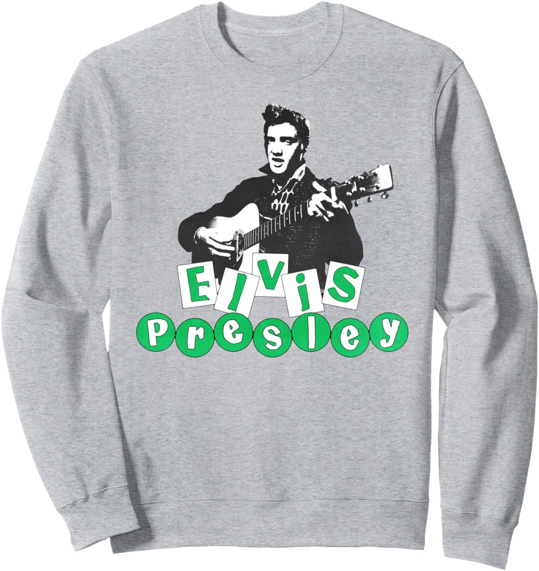 Elvis Presley Official Blocks Sweatshirt