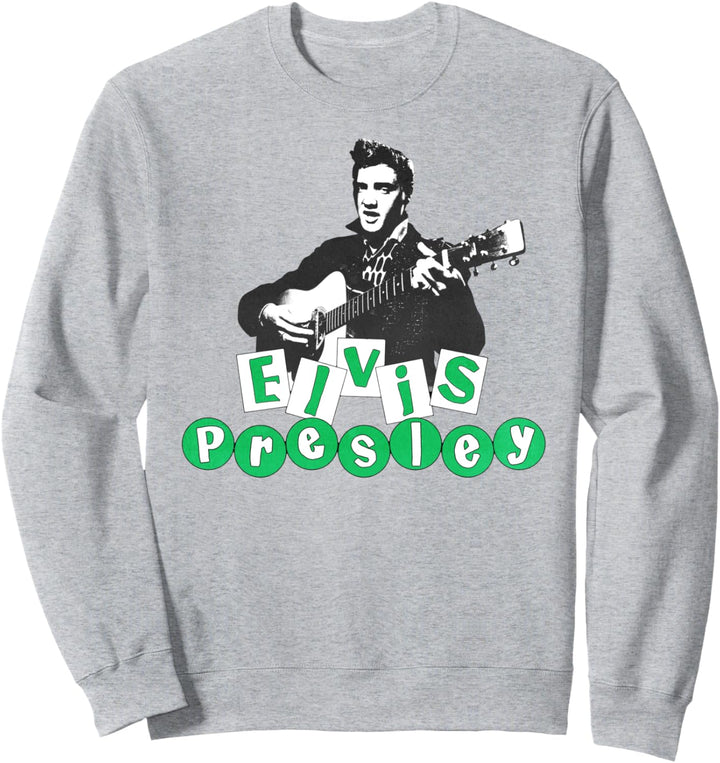 Elvis Presley Official Blocks Sweatshirt