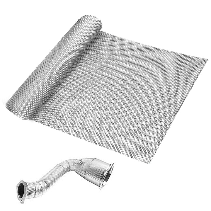 50x40cm Hitzeschutz Hitzeblech Hitzeschutzblech Aluminium Motorsport Isolierung,Aluminiumlegierungsp