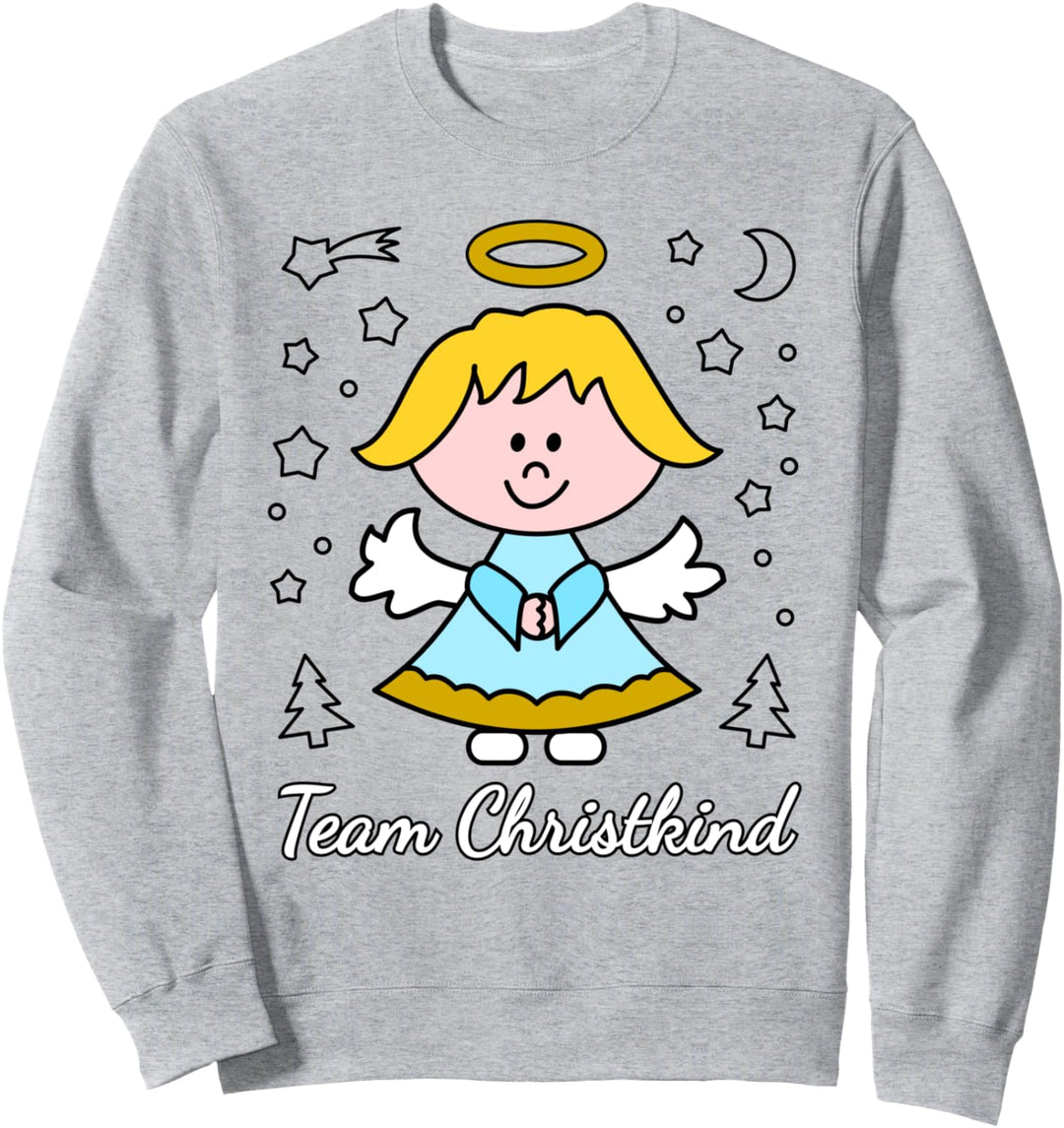Team Christkind, Christkind oder Weihnachtsmann Sweatshirt