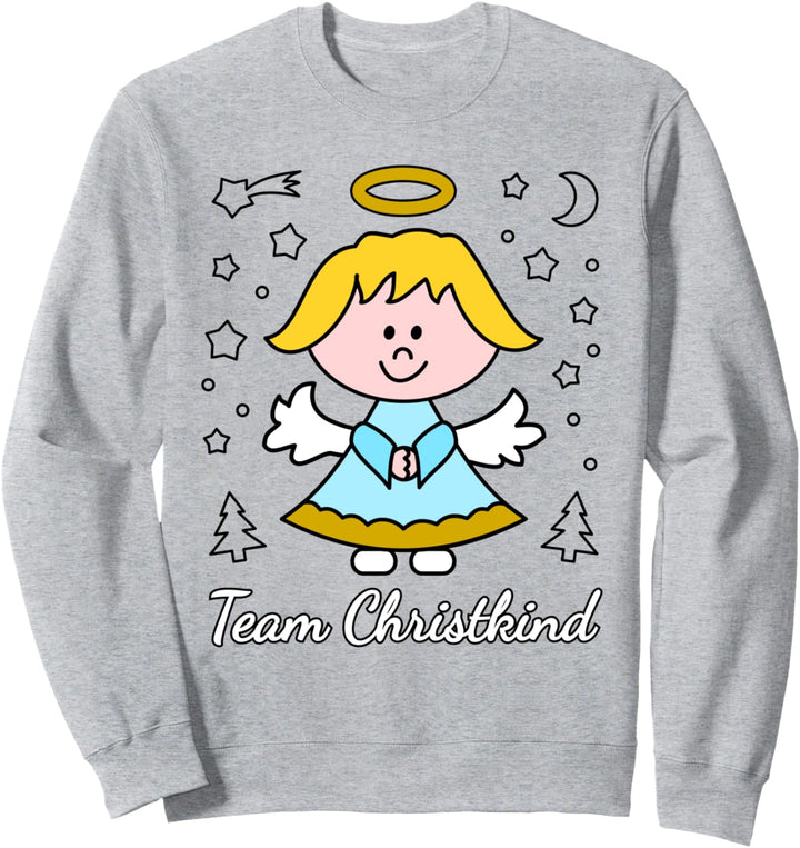 Team Christkind, Christkind oder Weihnachtsmann Sweatshirt