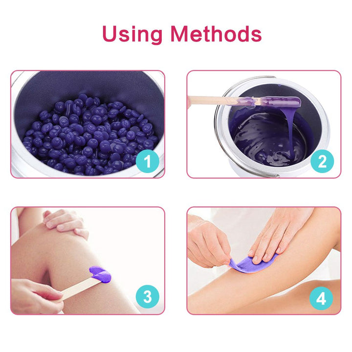 Warm Electric Wax Heater, Wachsschmelzmaschine, Heisser Paraffinwachswärmer Salon Dual Pot Enthaarun