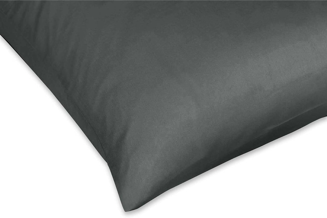 sleepling Satin Kissenbezug, Kissenhülle Seitenschläferkissen aus 100% seidig weicher Baumwolle, Bez