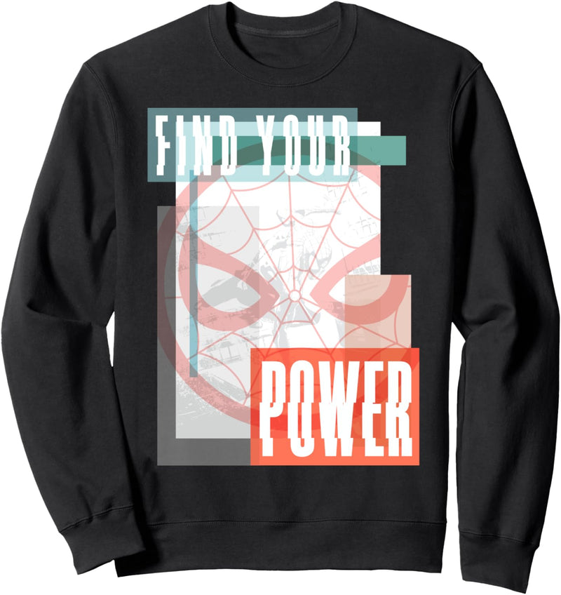 Marvel Spider-Man Find Your Power Pastel Portrait Sweatshirt