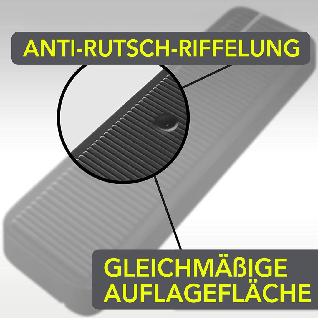 INNONEXXT® Premium Verglasungsklötze | 8mm - 24x100 500Stk. | Made in Germany | Unterlegplatten, Abs