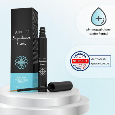 JEUXLORÉ Superlative Lash Wimpernserum & Augenbrauen Serum für besseres Wachstum von Wimpern & Braue