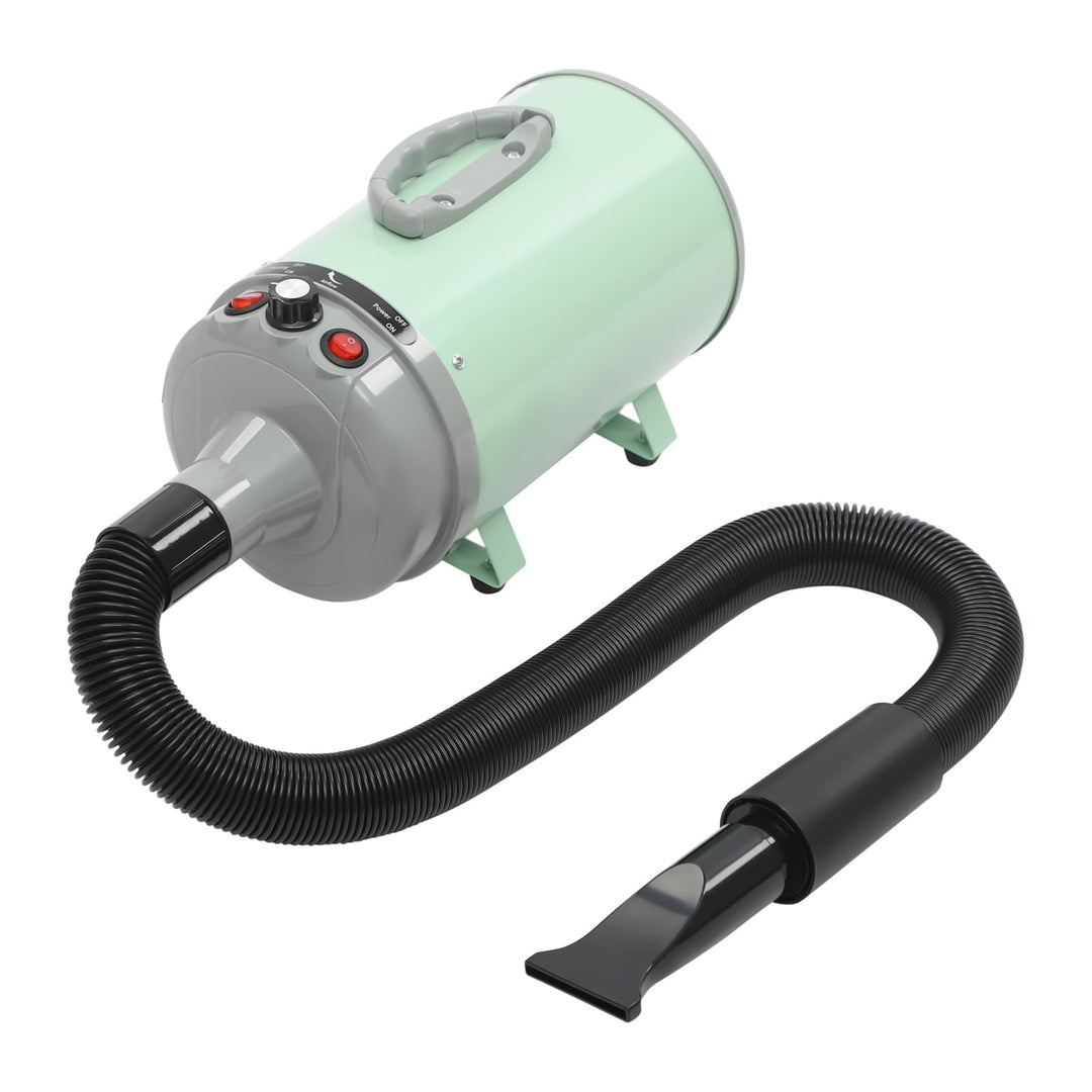 Hundefön Blower mit 4 Düsen - 2200W Profi Blower Hund, Leiser Hundepflege Trockner Gebläse für Hunde